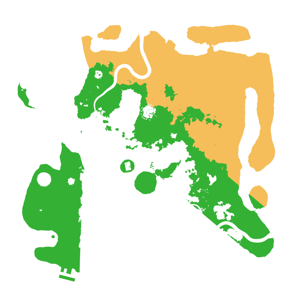 Biome Rust Map: Procedural Map, Size: 3750, Seed: 253371925