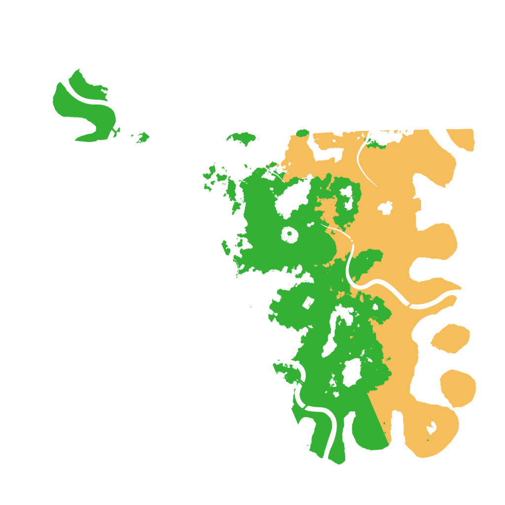 Biome Rust Map: Procedural Map, Size: 4500, Seed: 64336866