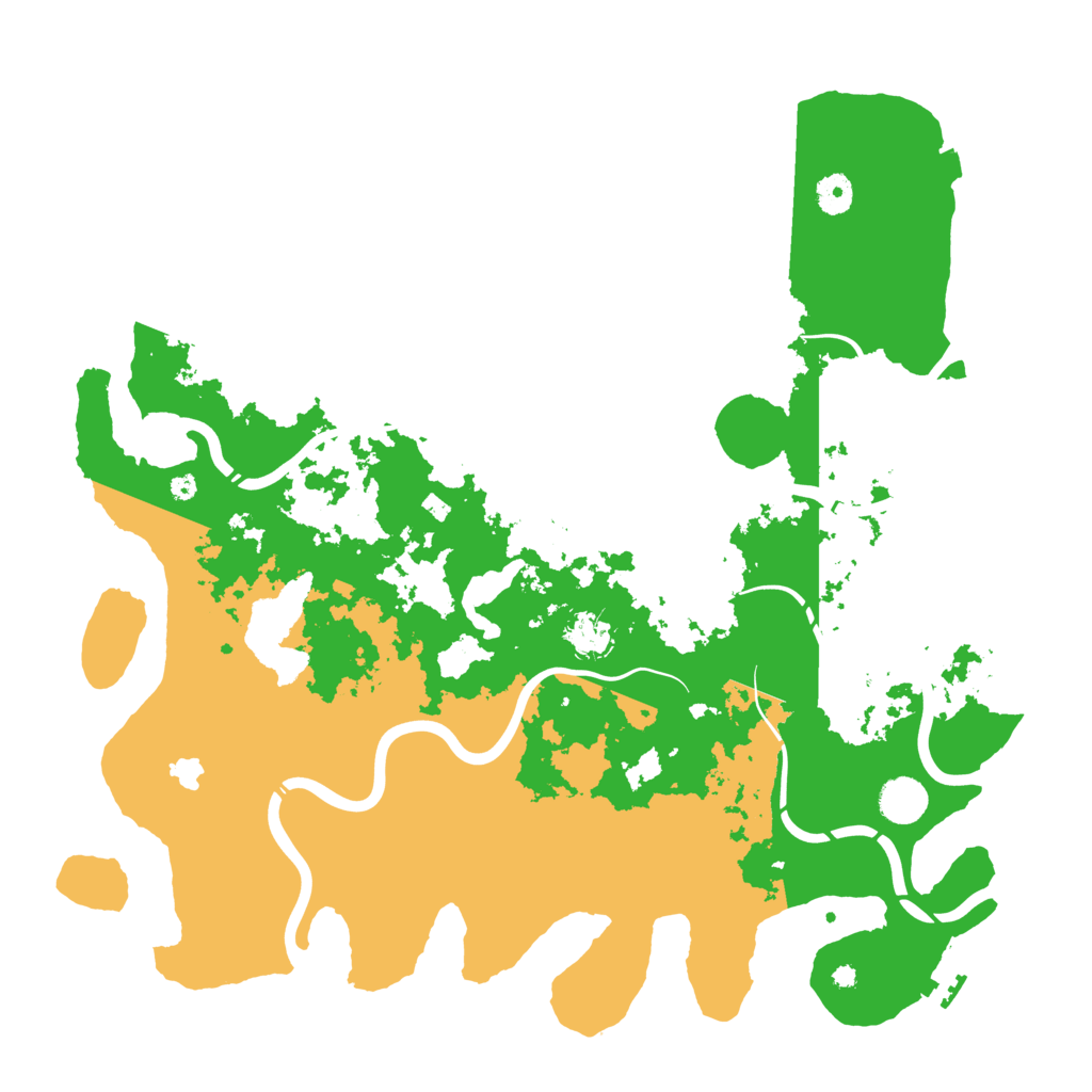 Biome Rust Map: Procedural Map, Size: 4250, Seed: 557