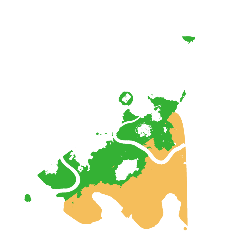 Biome Rust Map: Procedural Map, Size: 3000, Seed: 1384134023