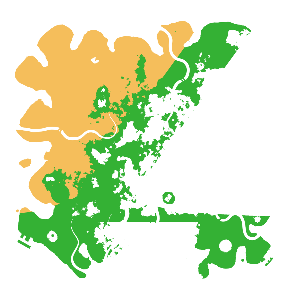 Biome Rust Map: Procedural Map, Size: 4250, Seed: 512070828