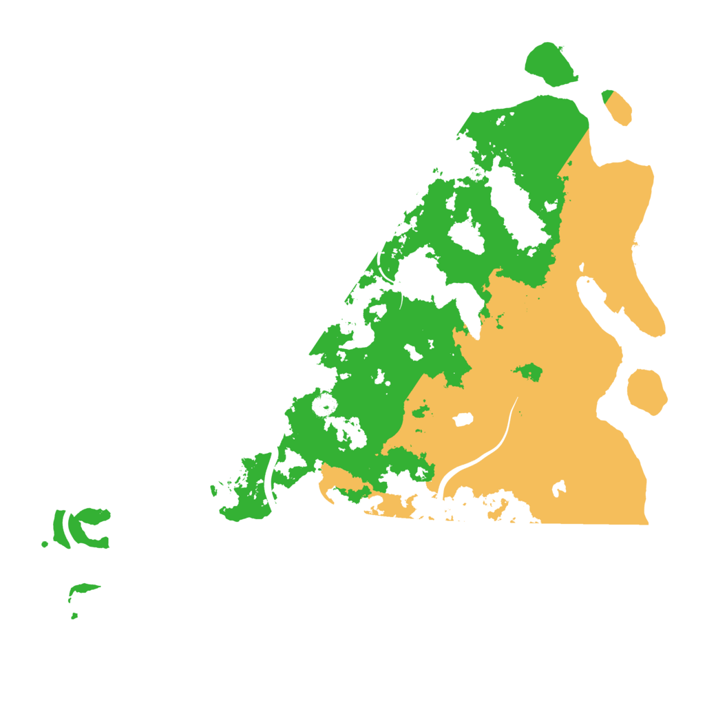 Biome Rust Map: Procedural Map, Size: 4500, Seed: 45408352