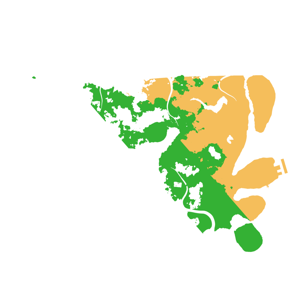 Biome Rust Map: Procedural Map, Size: 4000, Seed: 1419256548