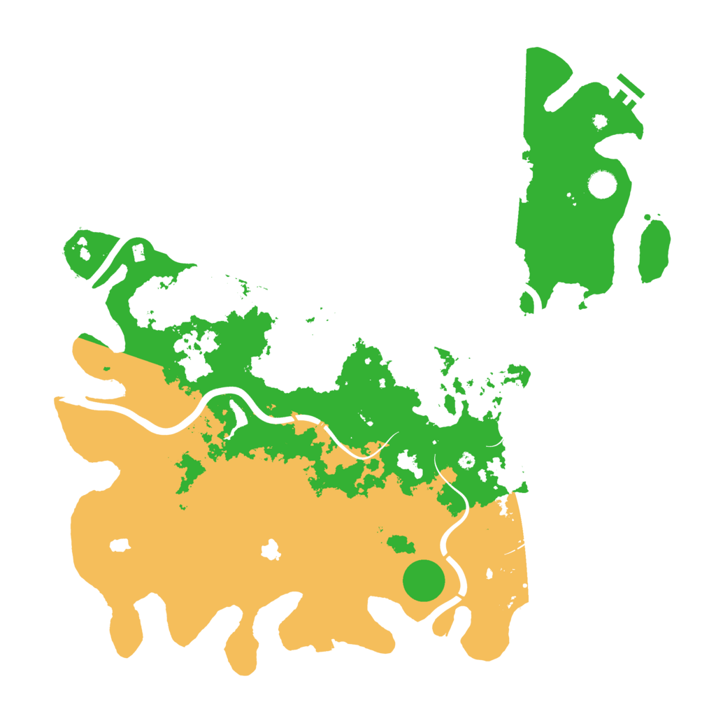 Biome Rust Map: Procedural Map, Size: 4500, Seed: 1771010862