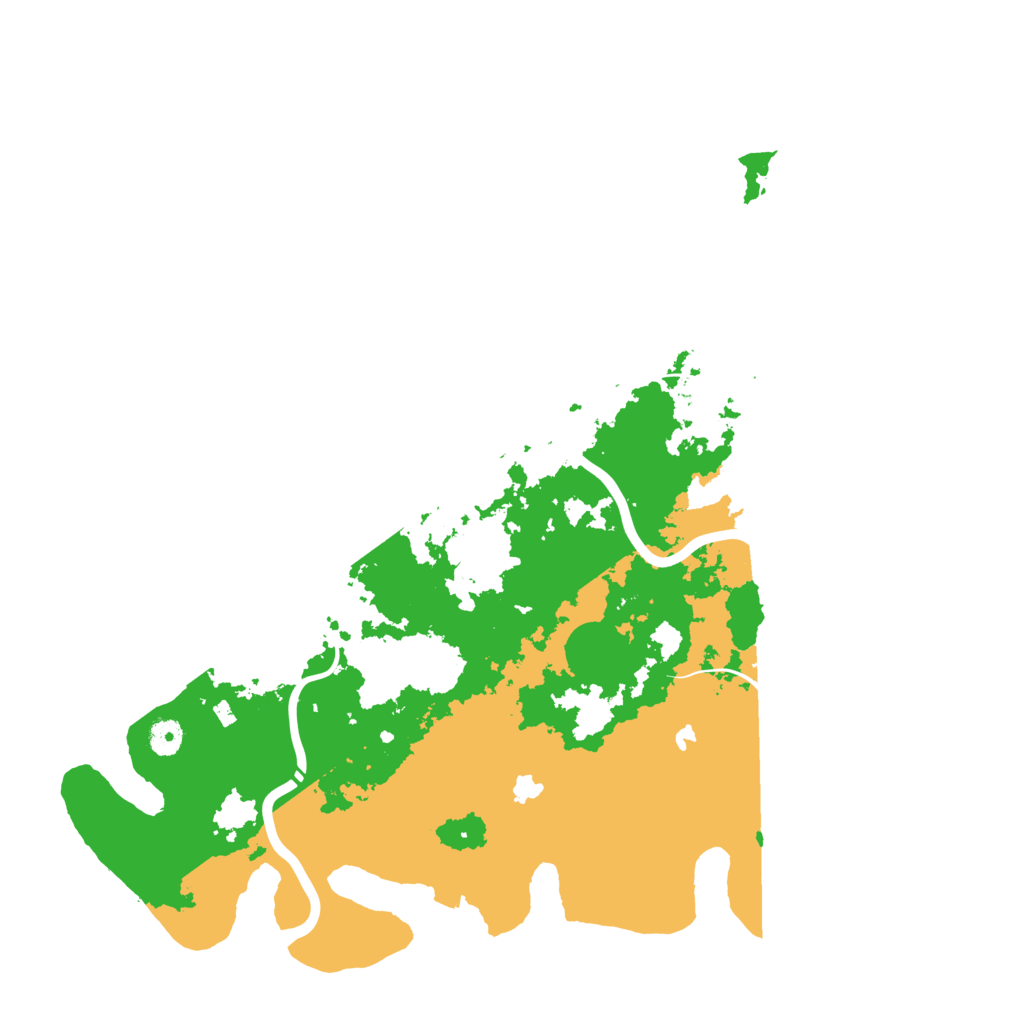 Biome Rust Map: Procedural Map, Size: 4500, Seed: 690958988