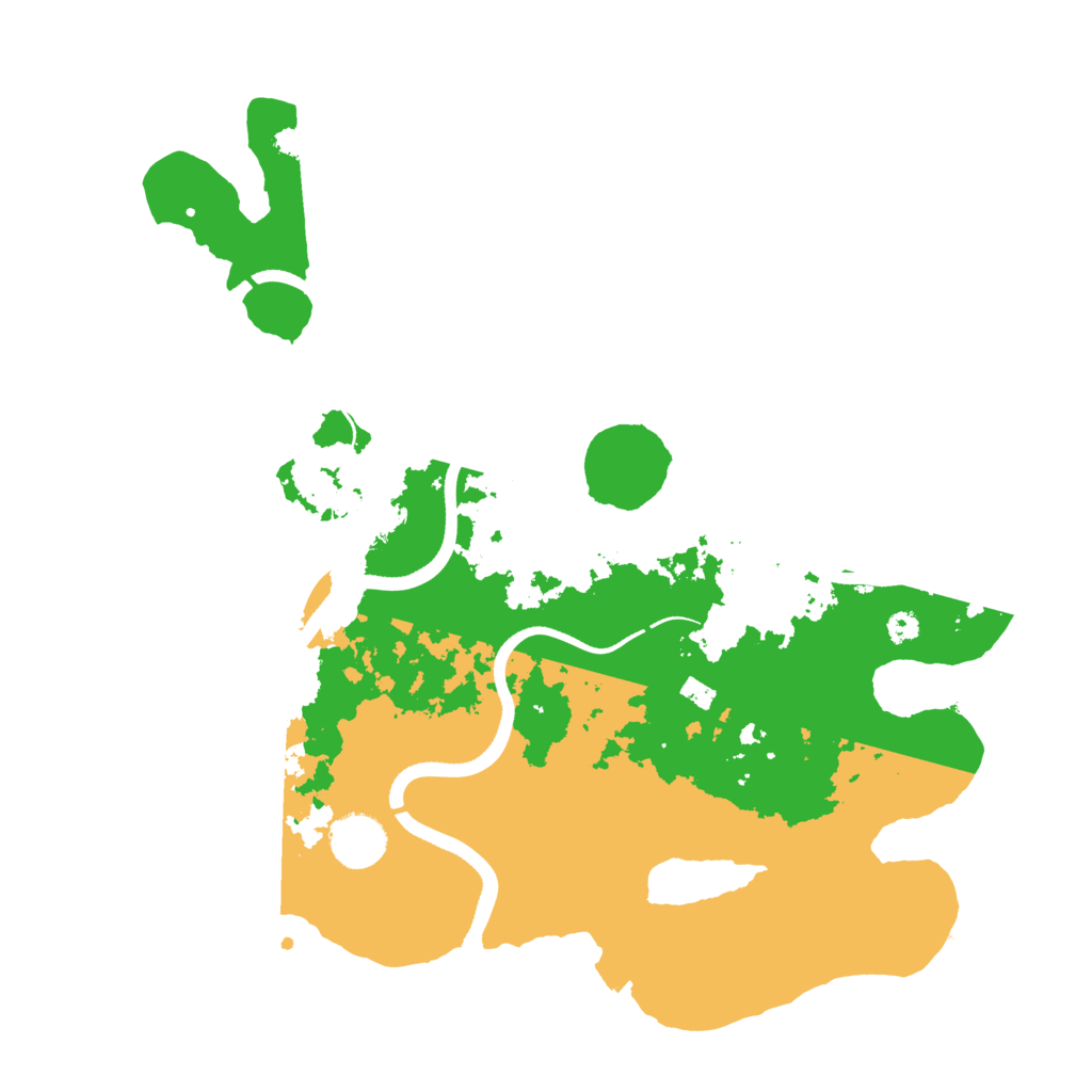 Biome Rust Map: Procedural Map, Size: 3500, Seed: 1065774295