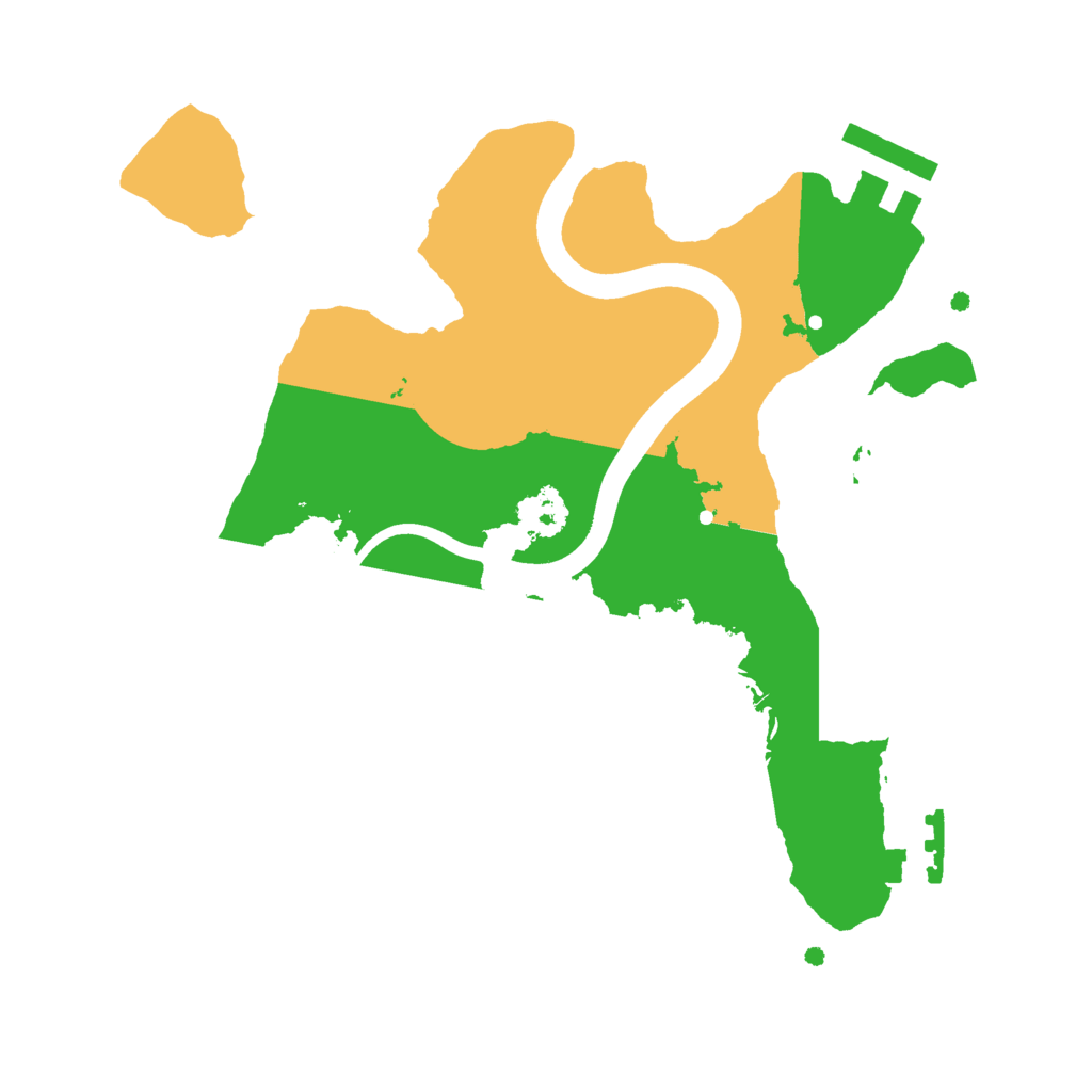Biome Rust Map: Procedural Map, Size: 2250, Seed: 1766967348