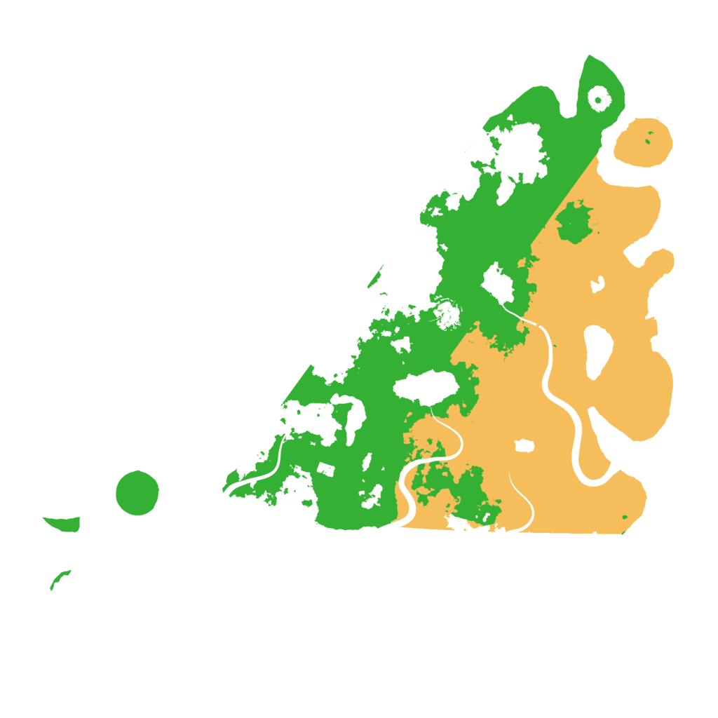 Biome Rust Map: Procedural Map, Size: 4500, Seed: 806219488