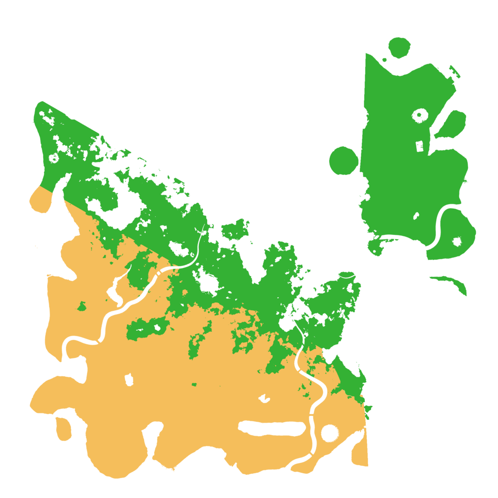 Biome Rust Map: Procedural Map, Size: 5000, Seed: 1855982426
