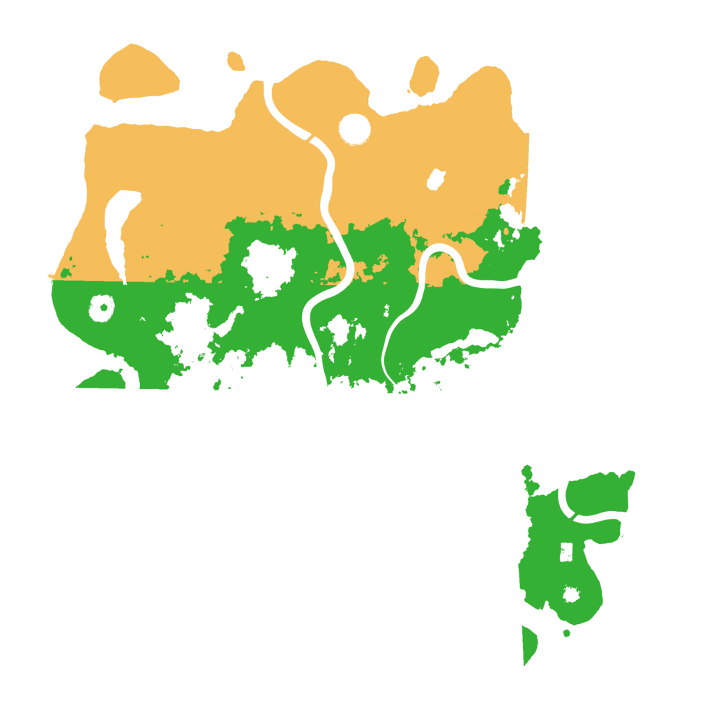 Biome Rust Map: Procedural Map, Size: 4000, Seed: 1027219731