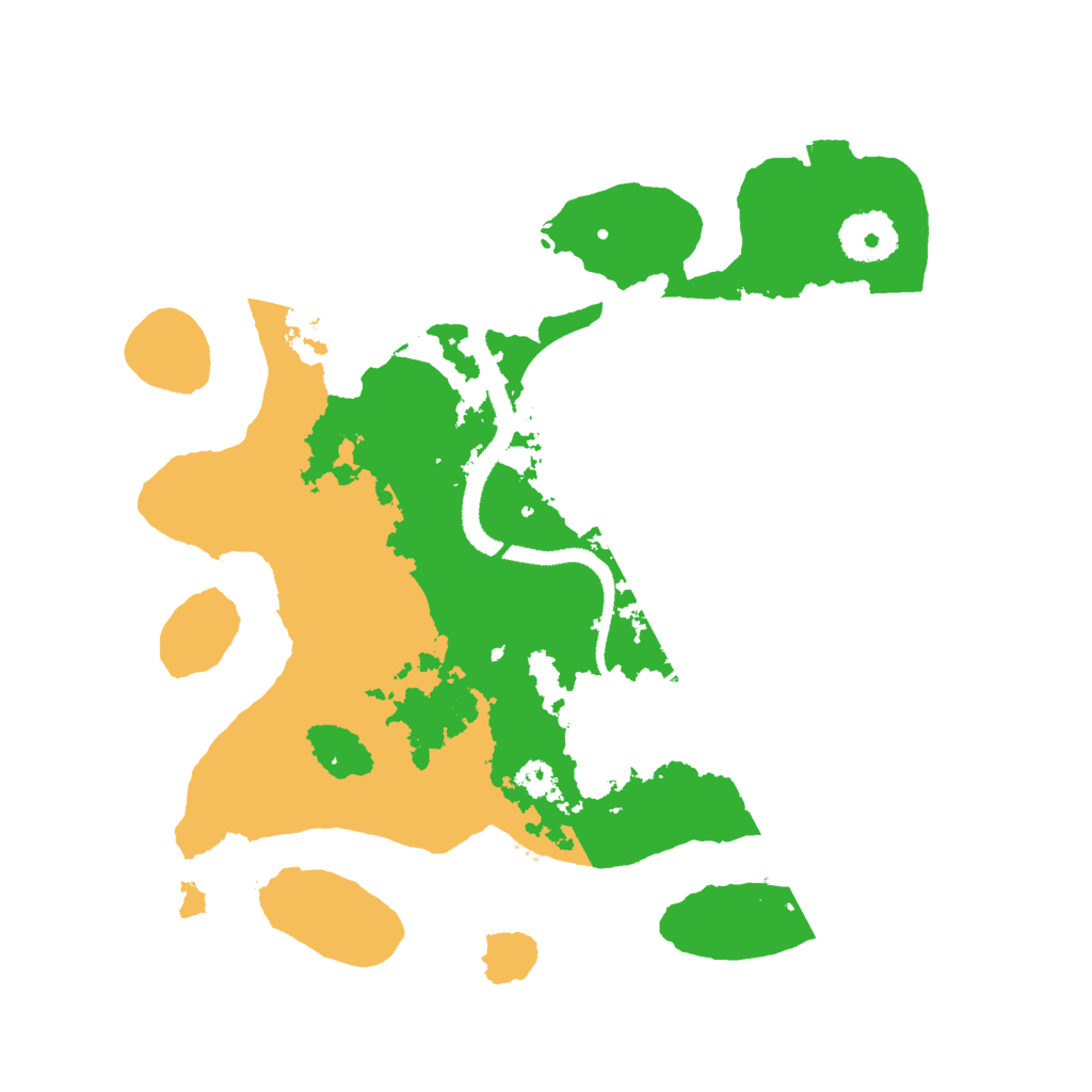 Biome Rust Map: Procedural Map, Size: 3000, Seed: 1527111577