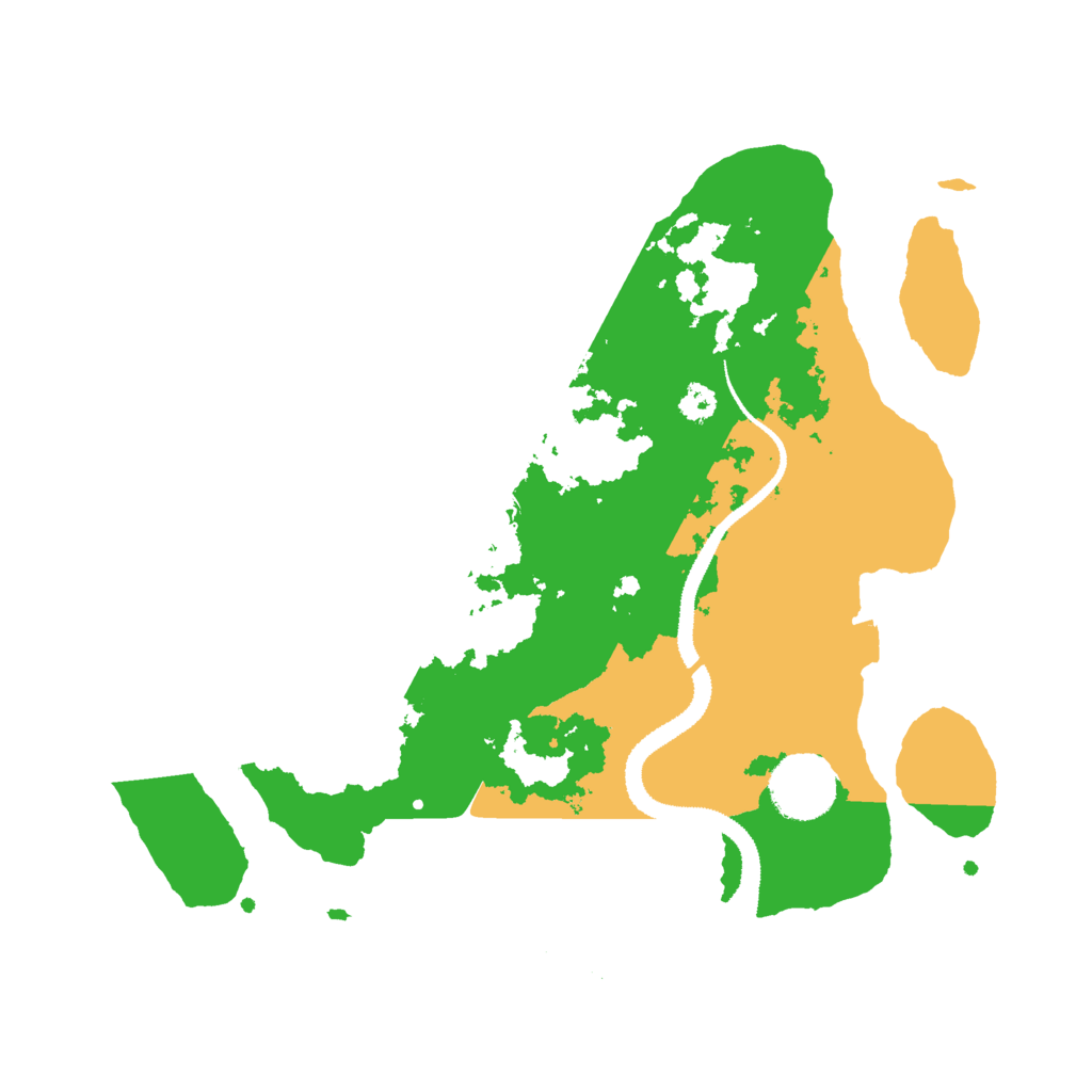 Biome Rust Map: Procedural Map, Size: 3000, Seed: 1573122768