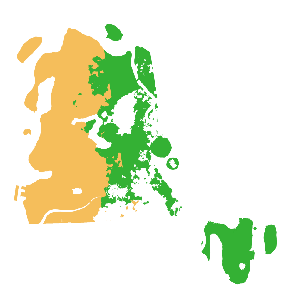 Biome Rust Map: Procedural Map, Size: 4000, Seed: 32541