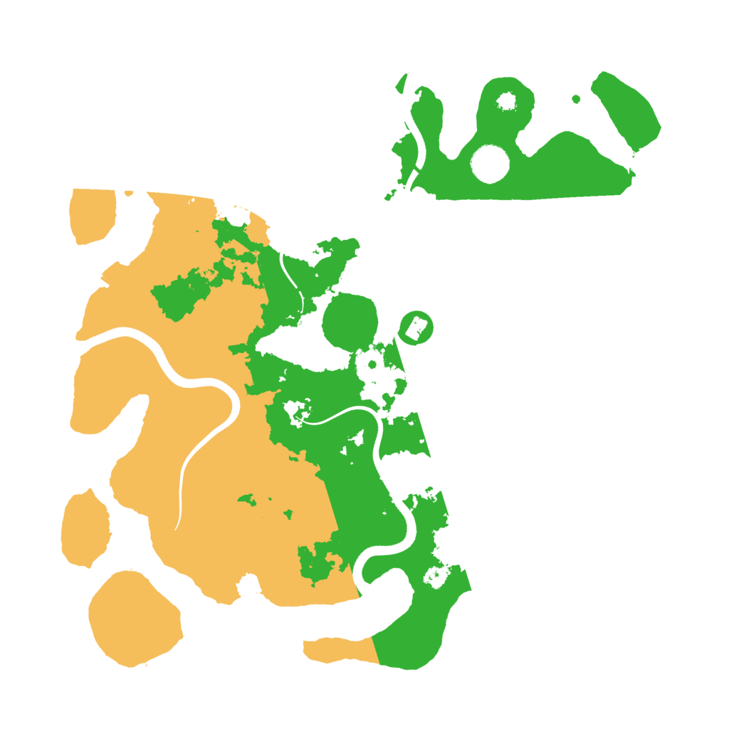 Biome Rust Map: Procedural Map, Size: 3500, Seed: 1963649385