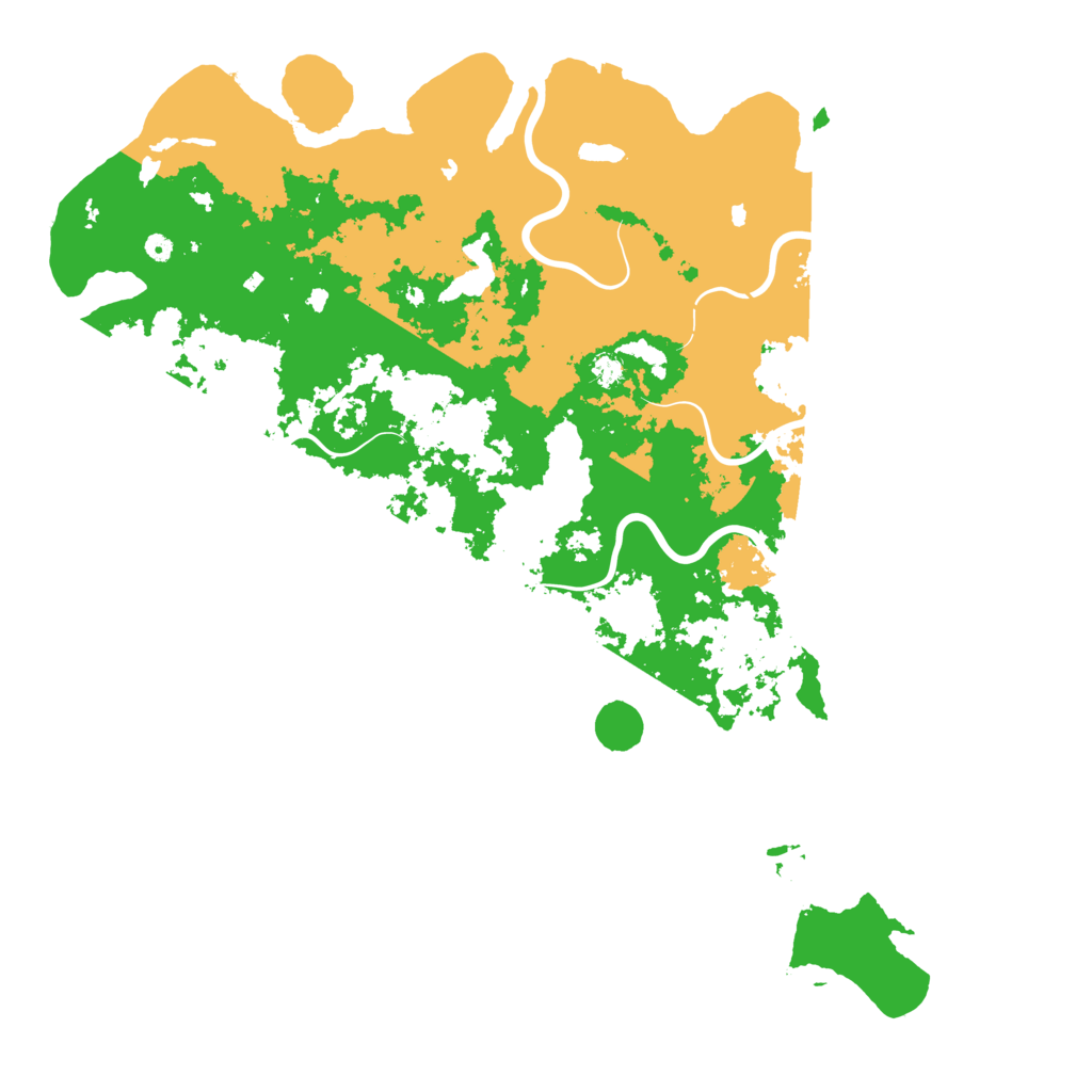 Biome Rust Map: Procedural Map, Size: 6000, Seed: 4732