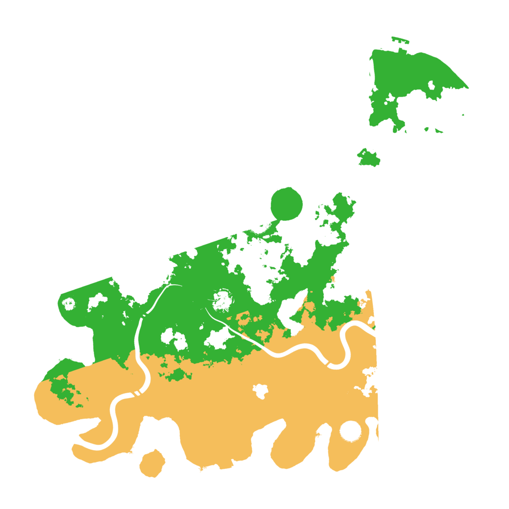 Biome Rust Map: Procedural Map, Size: 4250, Seed: 1614516371
