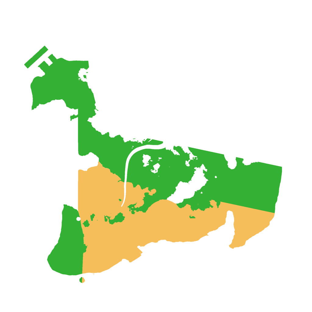 Biome Rust Map: Procedural Map, Size: 2250, Seed: 48382
