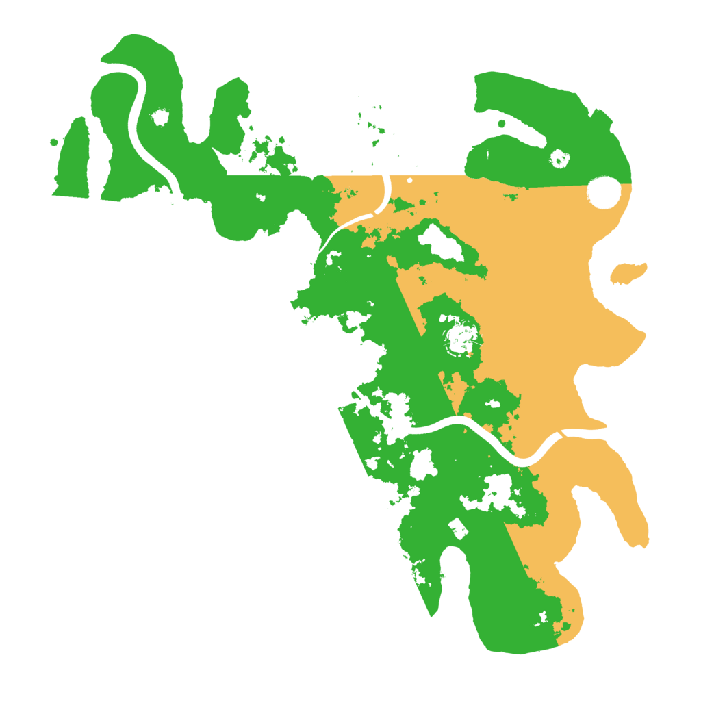 Biome Rust Map: Procedural Map, Size: 3750, Seed: 2098559935