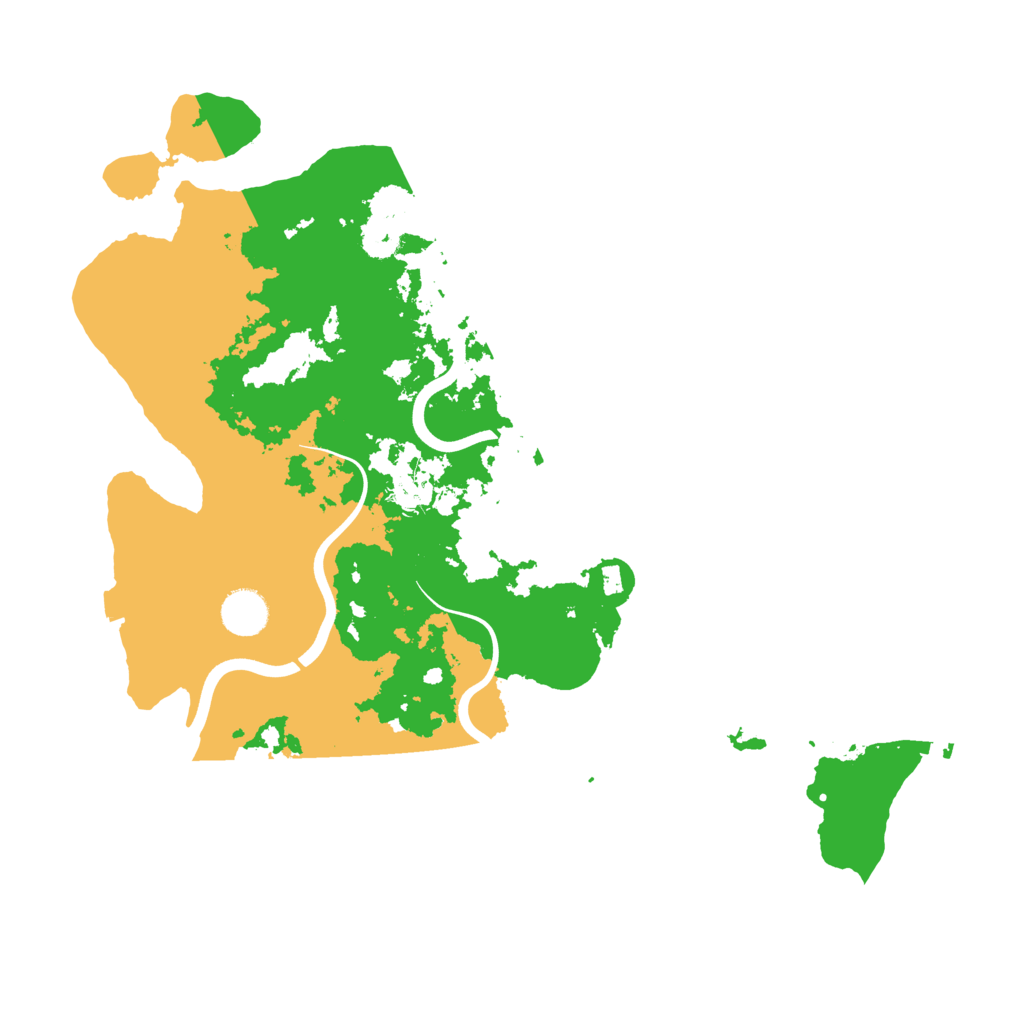Biome Rust Map: Procedural Map, Size: 3850, Seed: 737243140