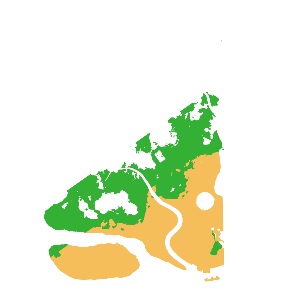 Biome Rust Map: Procedural Map, Size: 3000, Seed: 143846807