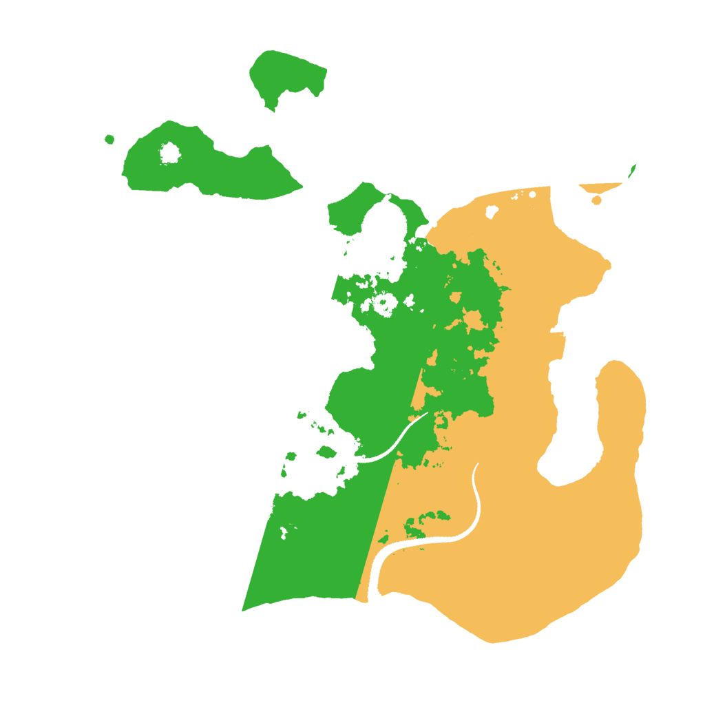 Biome Rust Map: Procedural Map, Size: 3000, Seed: 759669264