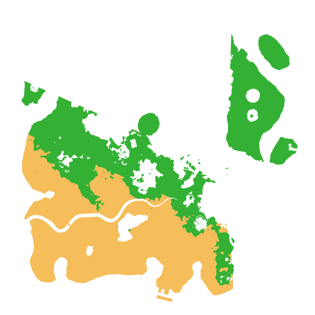 Biome Rust Map: Procedural Map, Size: 4000, Seed: 59147