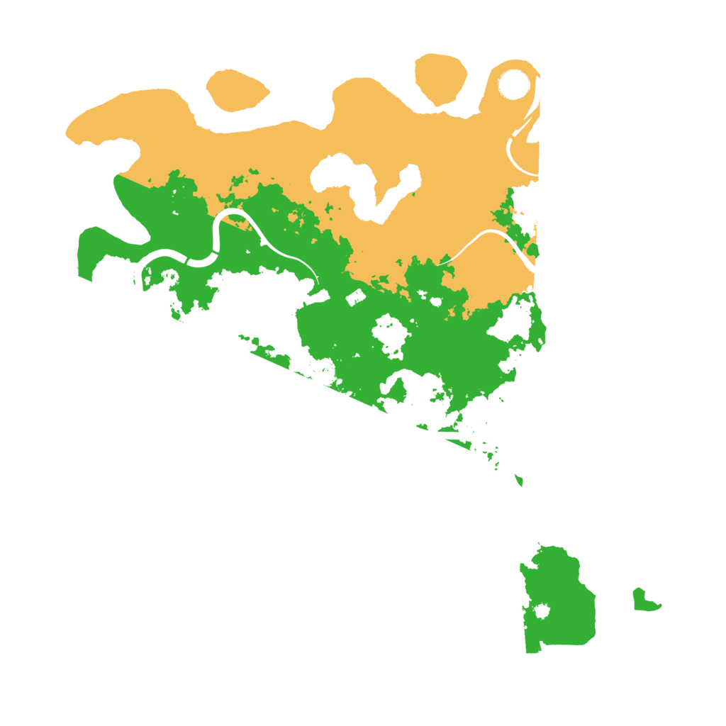 Biome Rust Map: Procedural Map, Size: 4250, Seed: 220495561