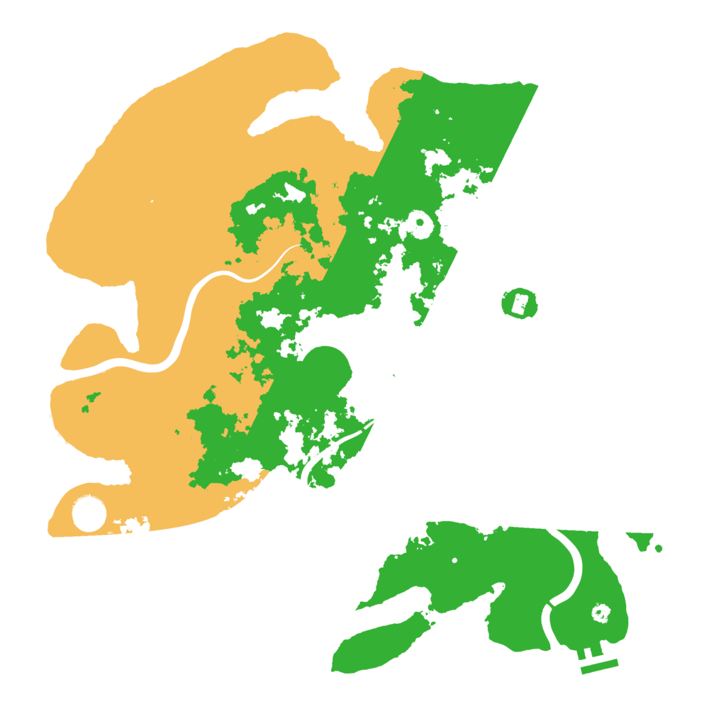Biome Rust Map: Procedural Map, Size: 3900, Seed: 1573269357