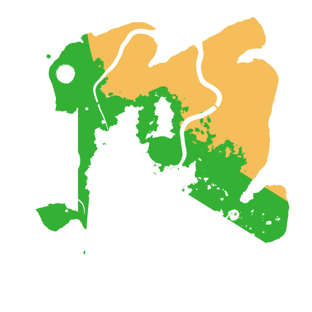 Biome Rust Map: Procedural Map, Size: 3000, Seed: 467916791