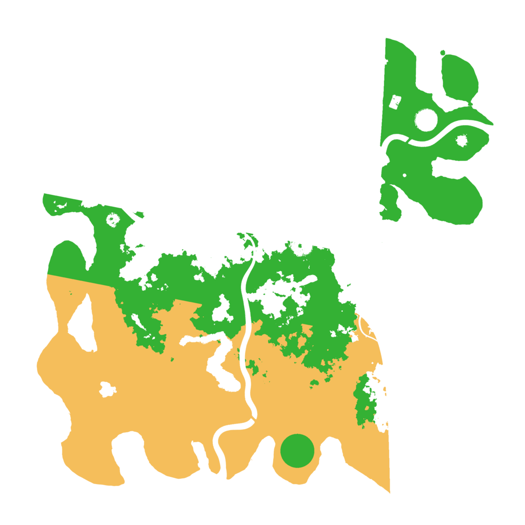 Biome Rust Map: Procedural Map, Size: 4096, Seed: 2048537363