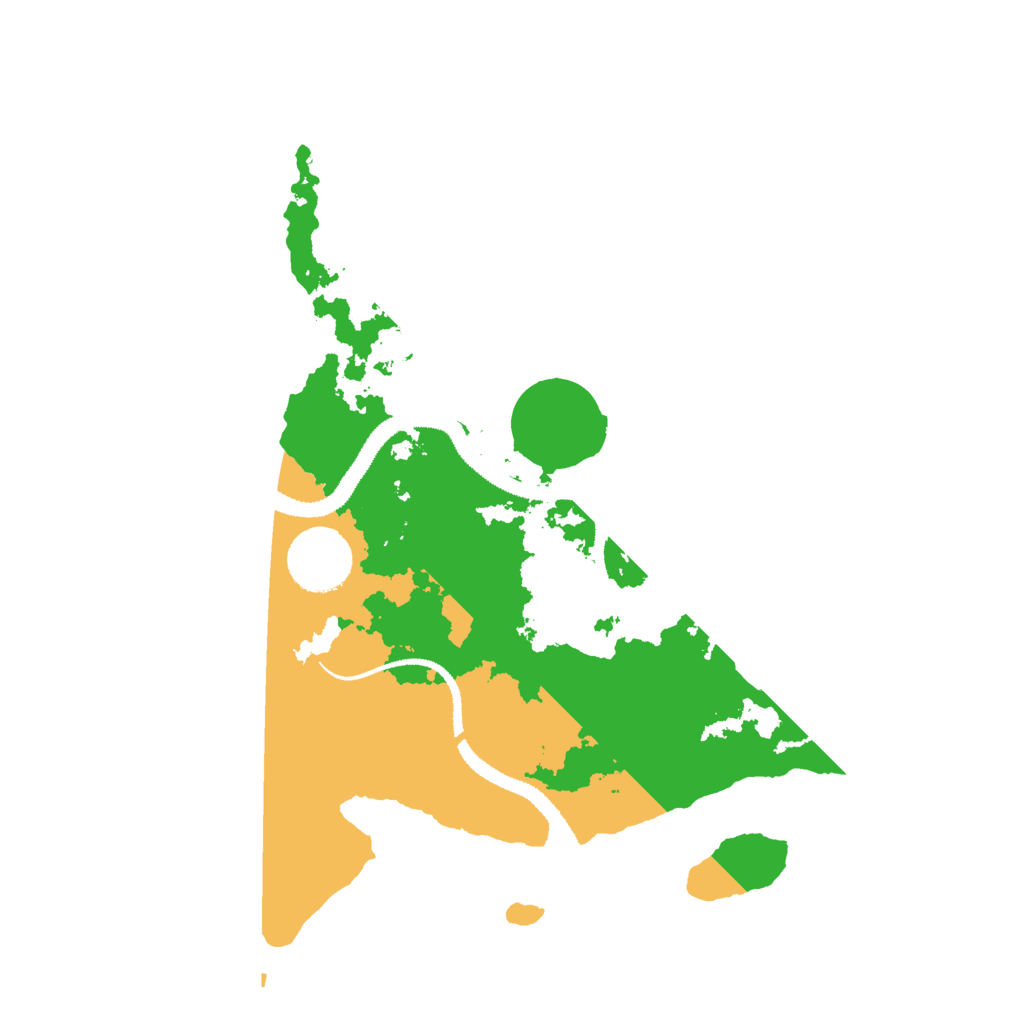 Biome Rust Map: Procedural Map, Size: 3000, Seed: 742114880