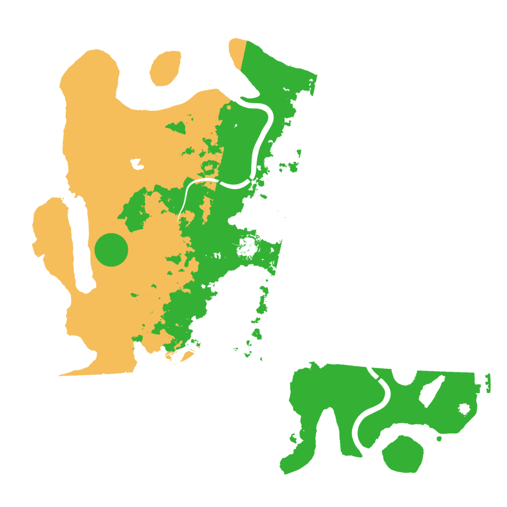 Biome Rust Map: Procedural Map, Size: 4000, Seed: 714750194