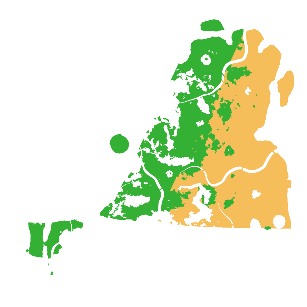Biome Rust Map: Procedural Map, Size: 4500, Seed: 2089816597