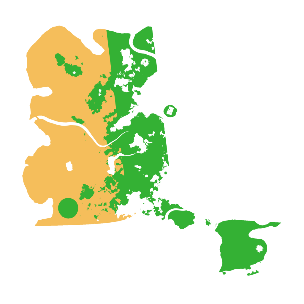 Biome Rust Map: Procedural Map, Size: 4000, Seed: 1729181934