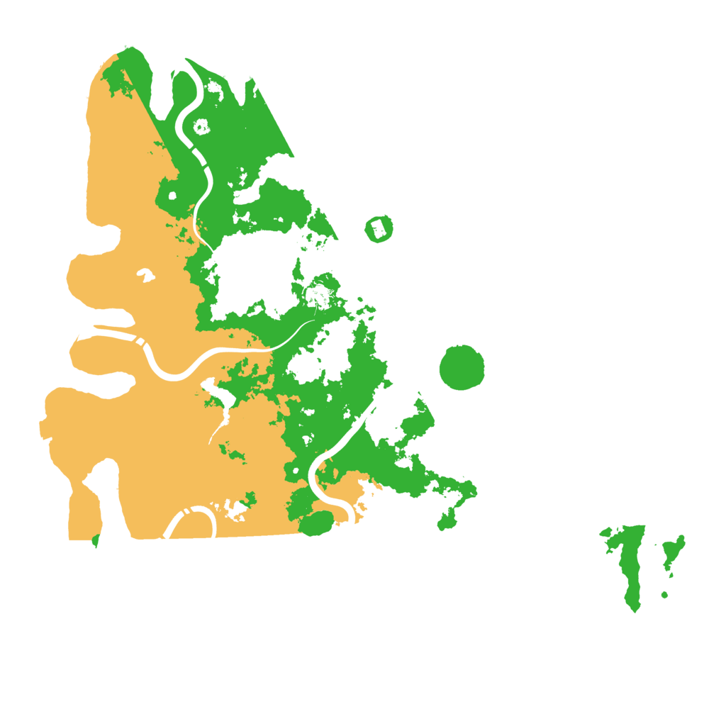 Biome Rust Map: Procedural Map, Size: 4500, Seed: 1194405585