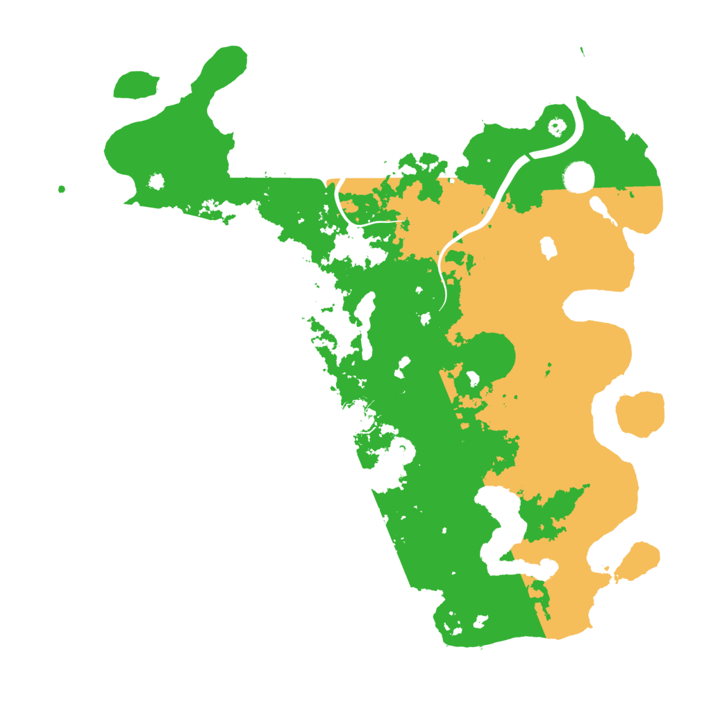 Biome Rust Map: Procedural Map, Size: 4000, Seed: 11120249