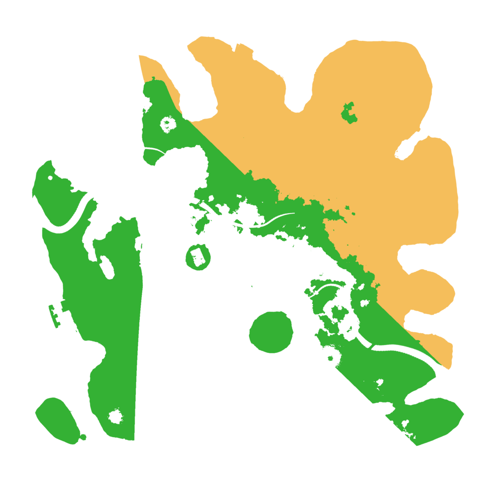 Biome Rust Map: Procedural Map, Size: 3250, Seed: 686022758