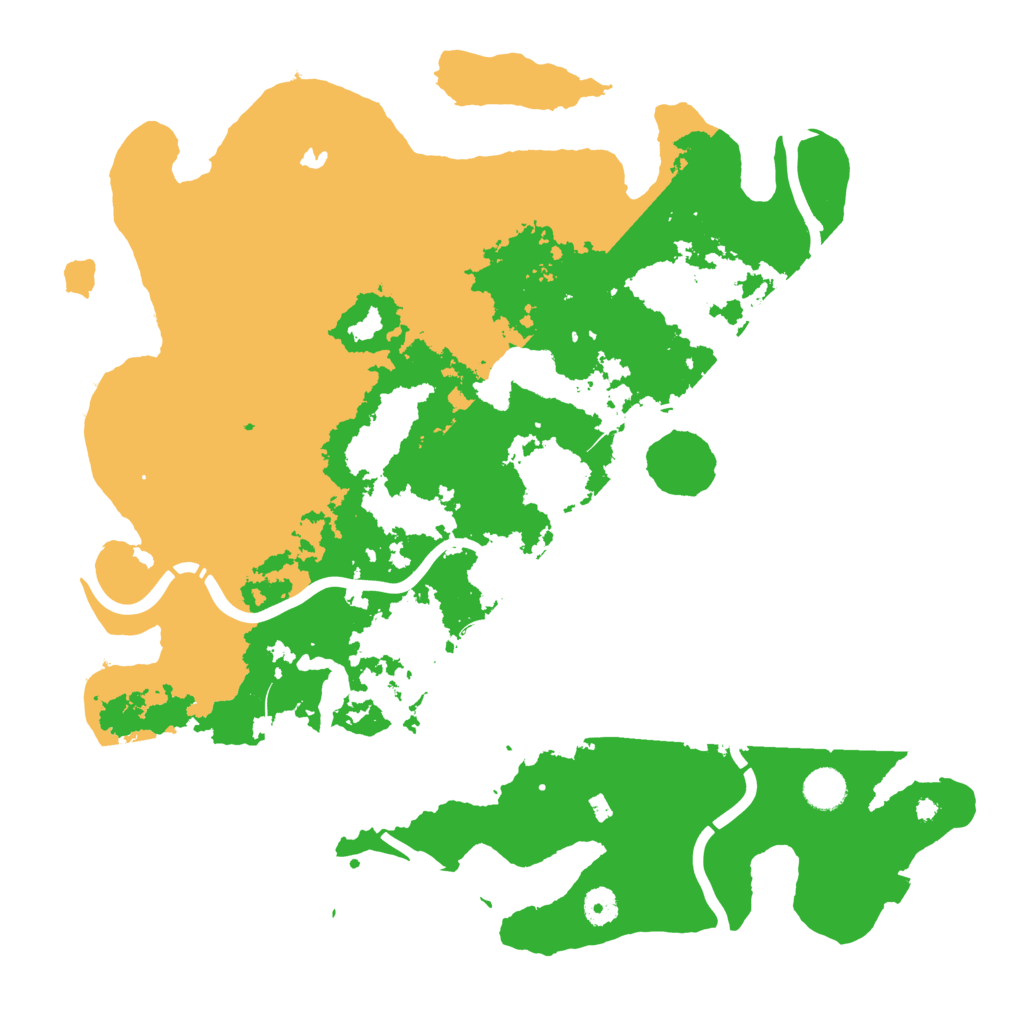 Biome Rust Map: Procedural Map, Size: 4250, Seed: 913417100