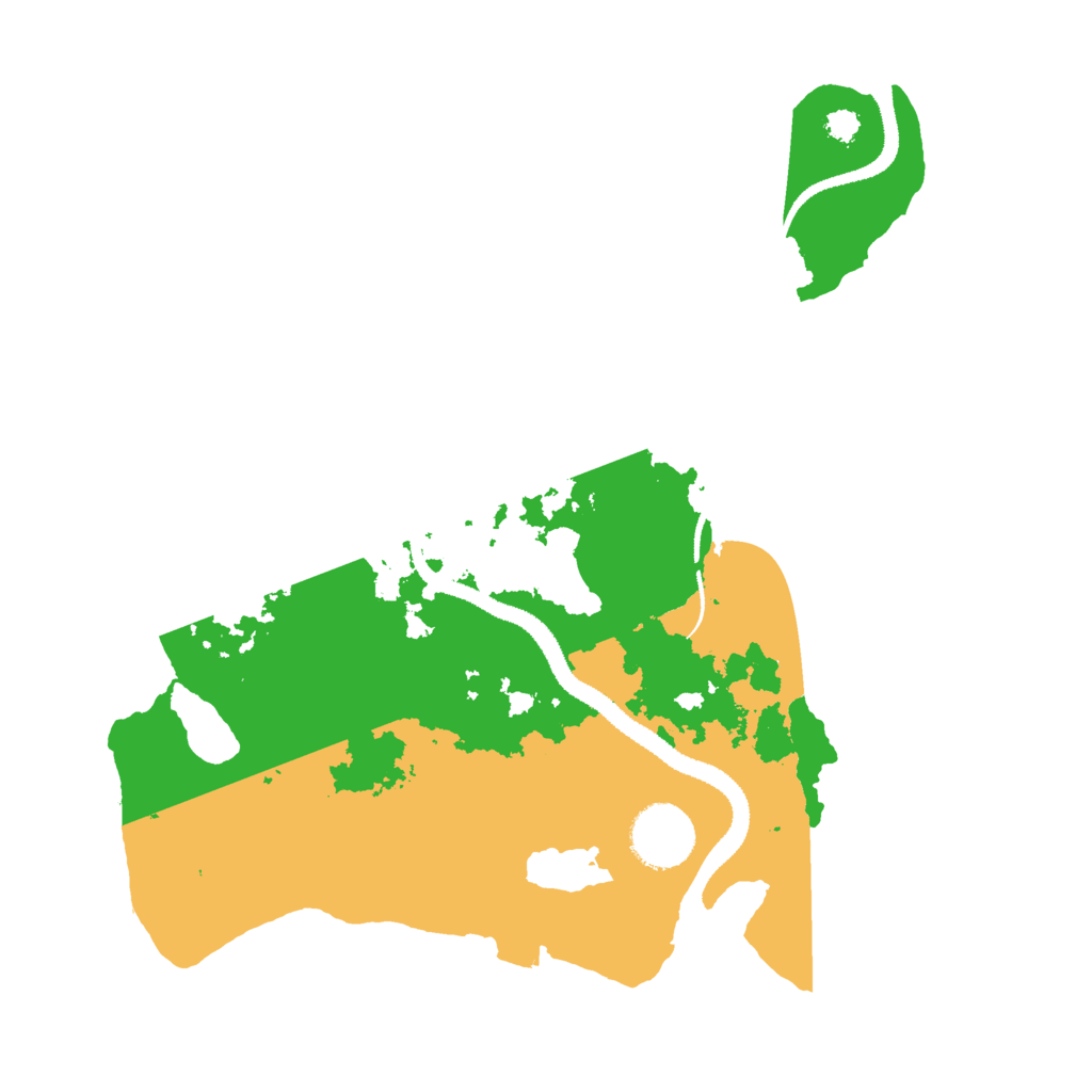 Biome Rust Map: Procedural Map, Size: 3000, Seed: 994774444