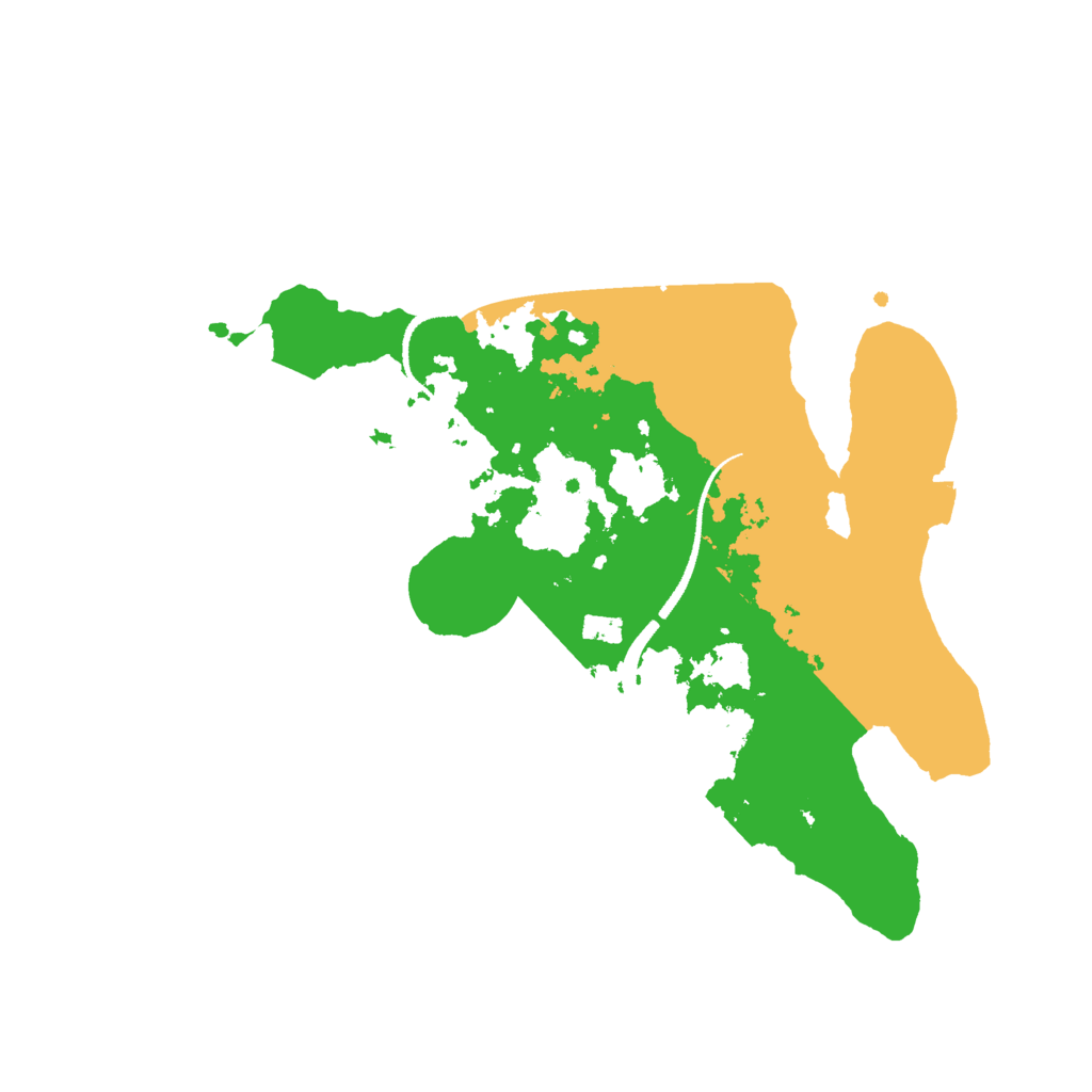 Biome Rust Map: Procedural Map, Size: 2975, Seed: 347116452