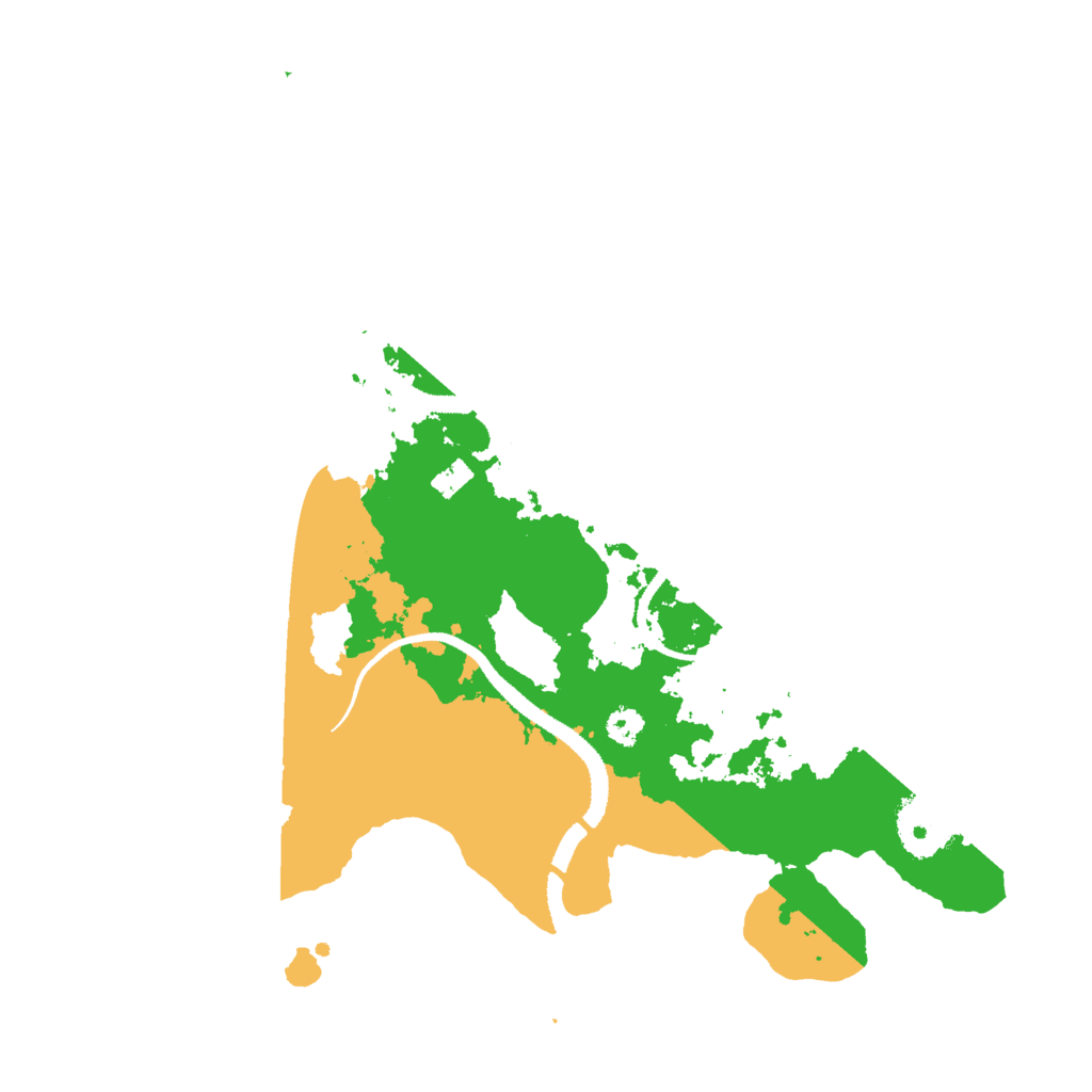 Biome Rust Map: Procedural Map, Size: 3000, Seed: 836864833
