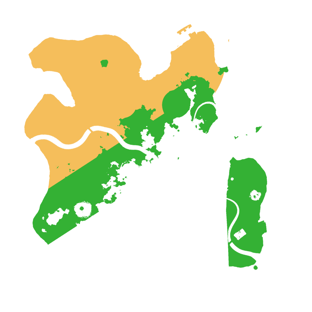 Biome Rust Map: Procedural Map, Size: 3000, Seed: 700831