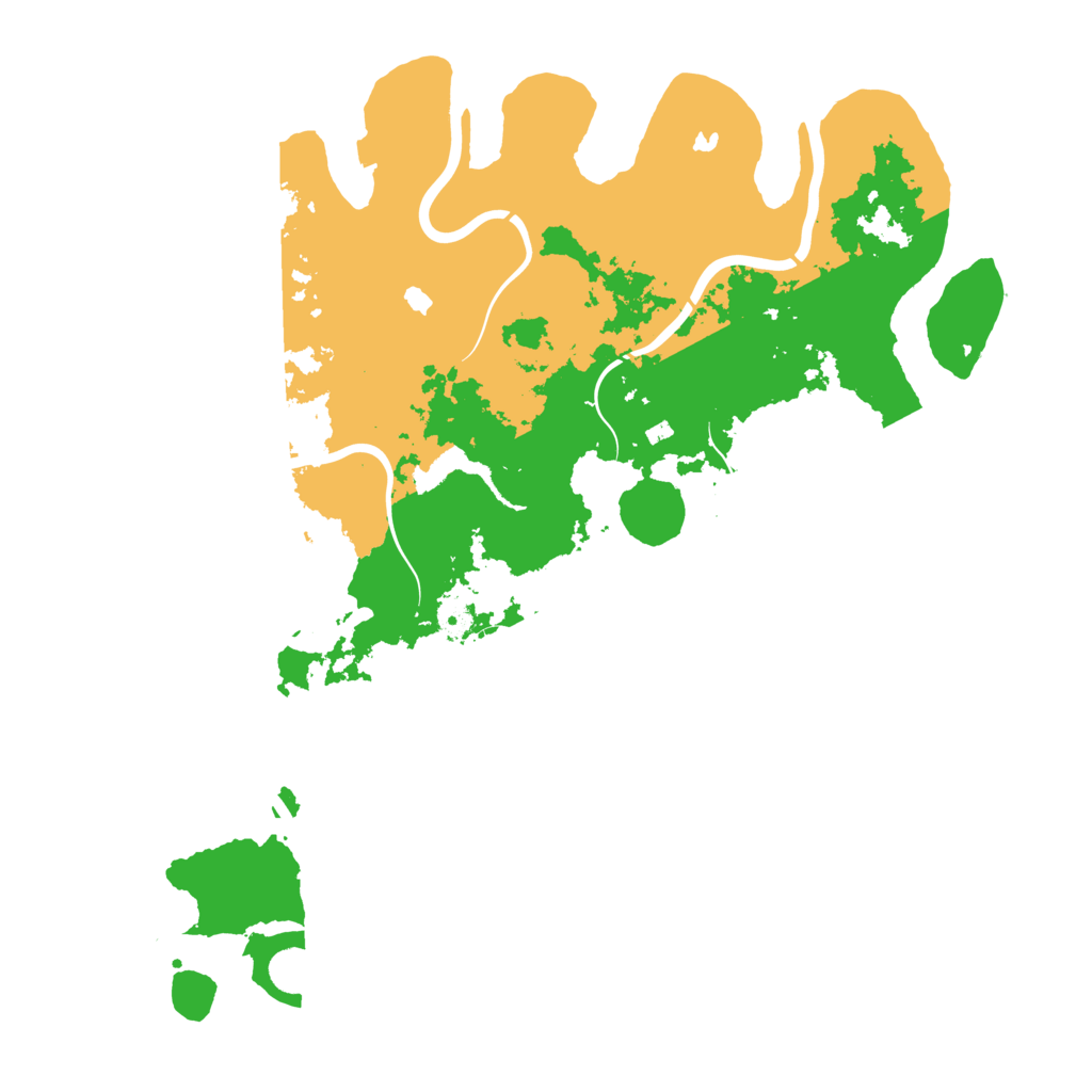 Biome Rust Map: Procedural Map, Size: 4547, Seed: 481981