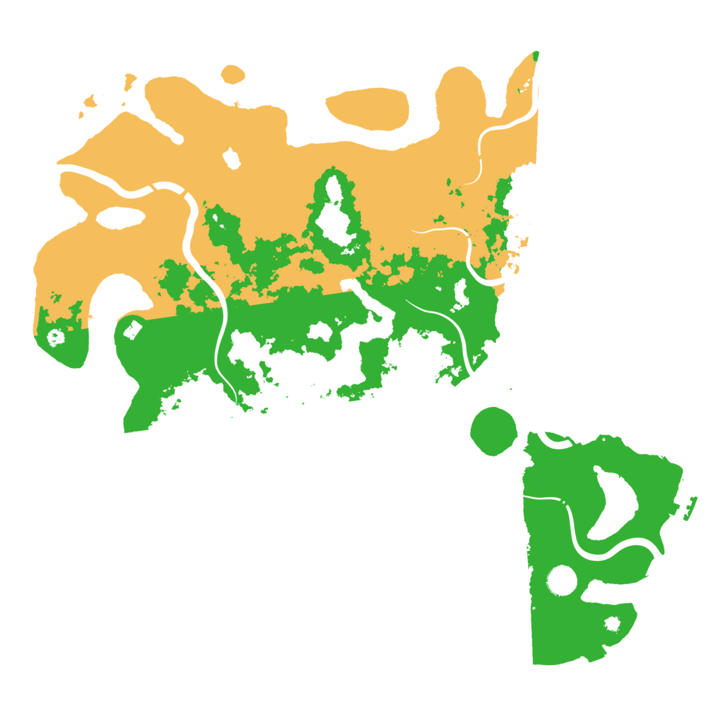 Biome Rust Map: Procedural Map, Size: 4250, Seed: 1249079357