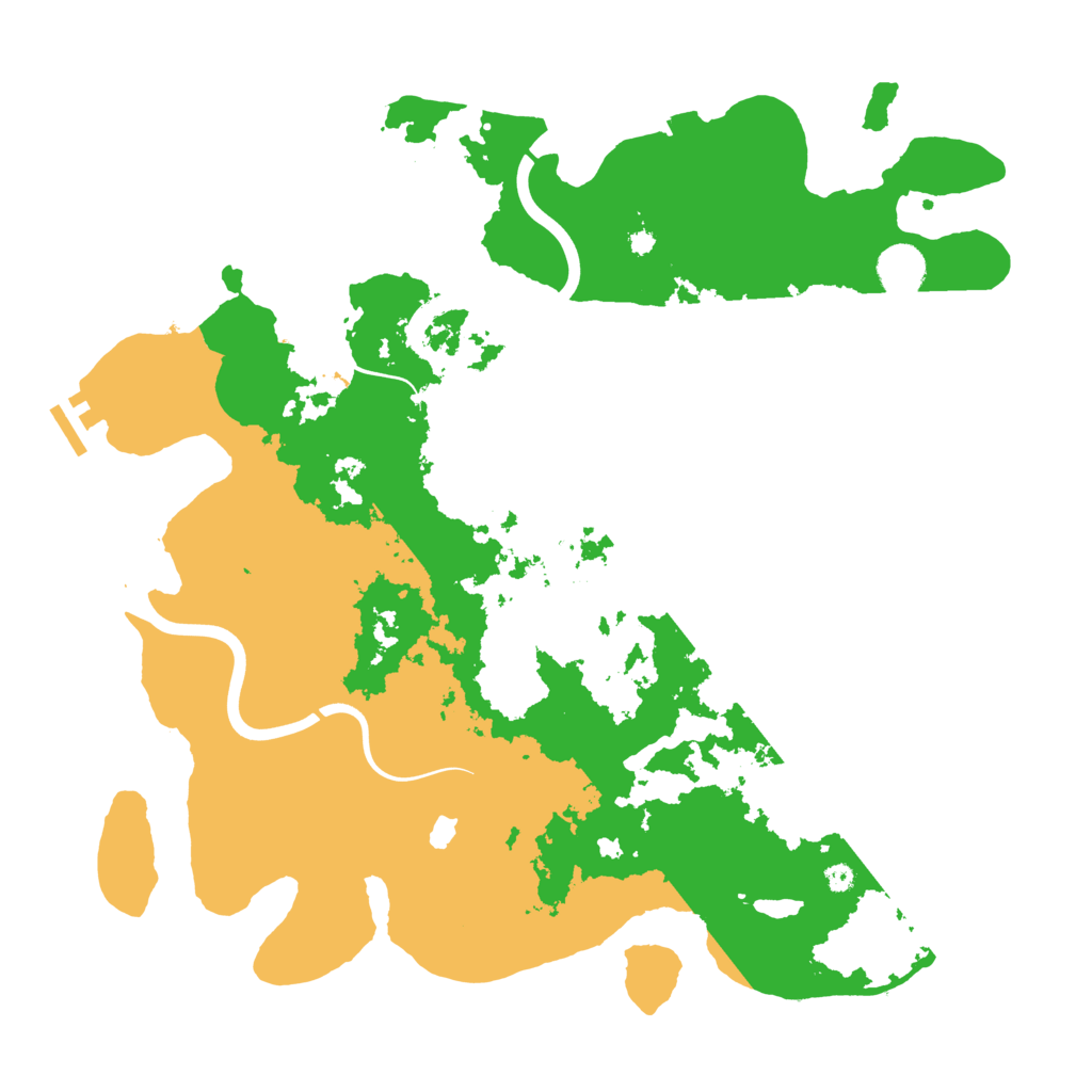 Biome Rust Map: Procedural Map, Size: 4000, Seed: 1111014880