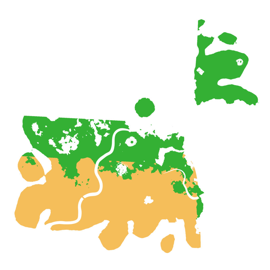 Biome Rust Map: Procedural Map, Size: 4000, Seed: 344747