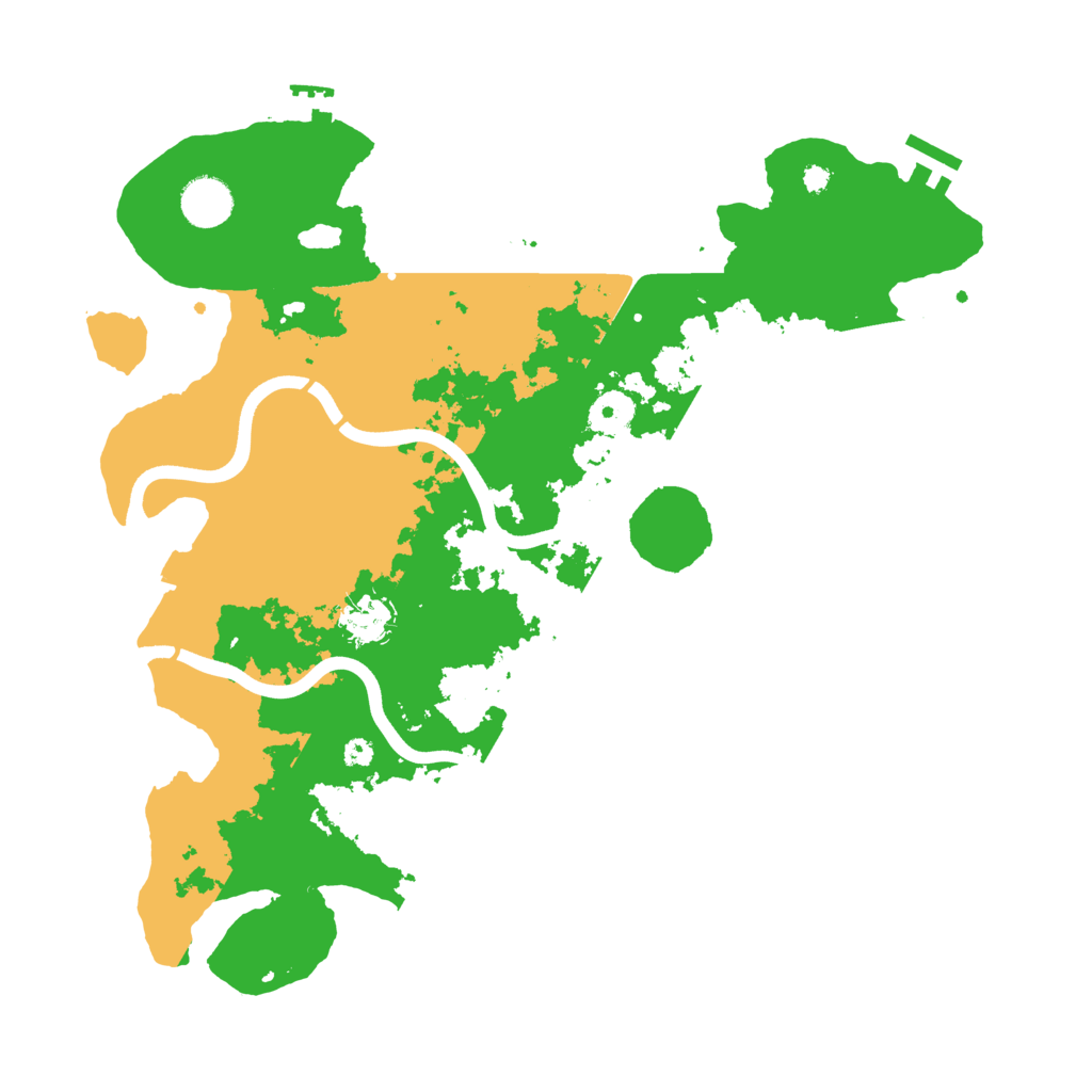 Biome Rust Map: Procedural Map, Size: 3750, Seed: 1213971862