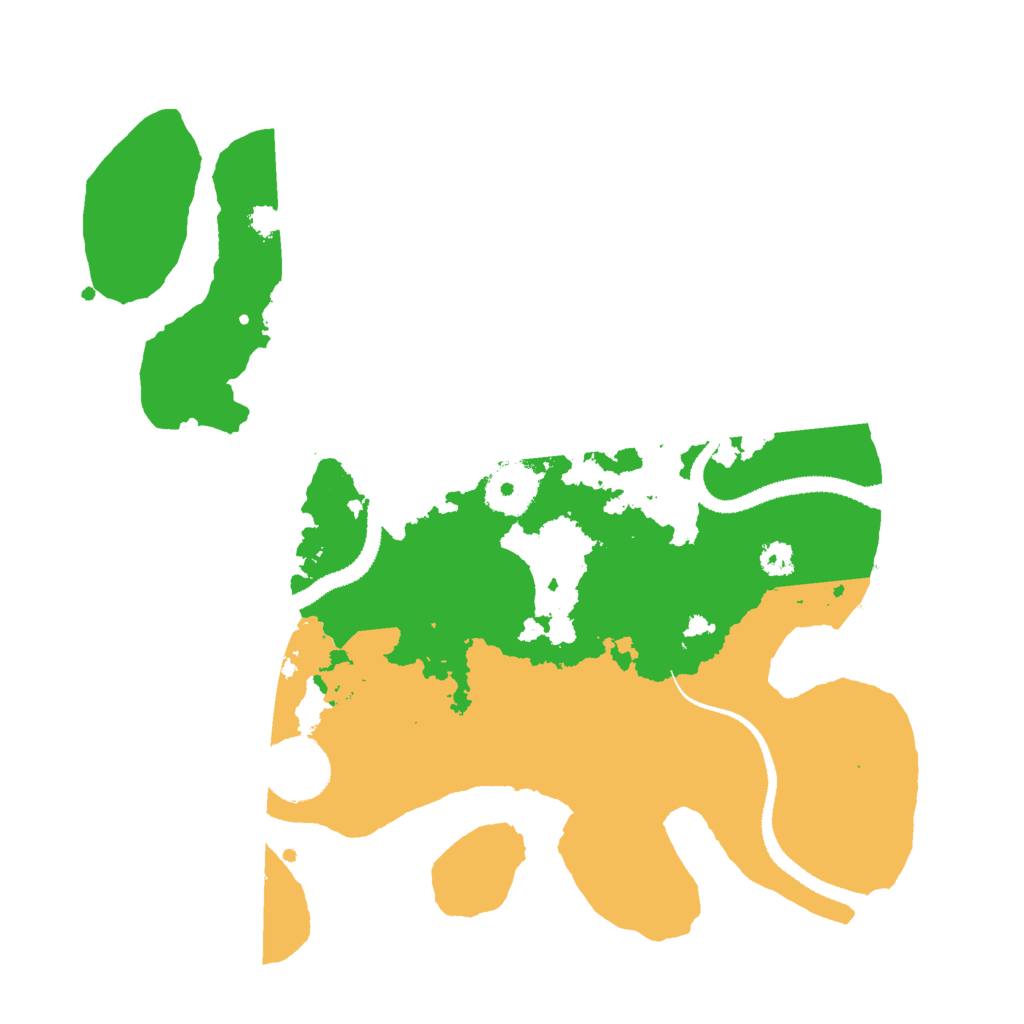 Biome Rust Map: Procedural Map, Size: 2999, Seed: 31000