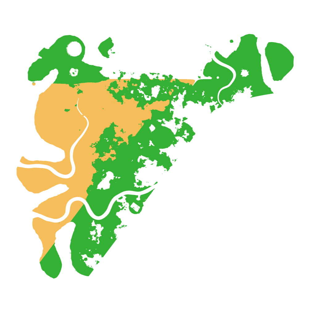 Biome Rust Map: Procedural Map, Size: 3750, Seed: 598648860