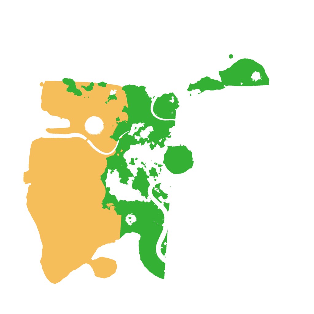 Biome Rust Map: Procedural Map, Size: 3000, Seed: 1706550168